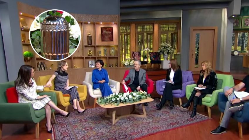 Daniel Bisogno vuelve por última vez a 'Ventaneando'; Chapoy recibe sus cenizas en el foro