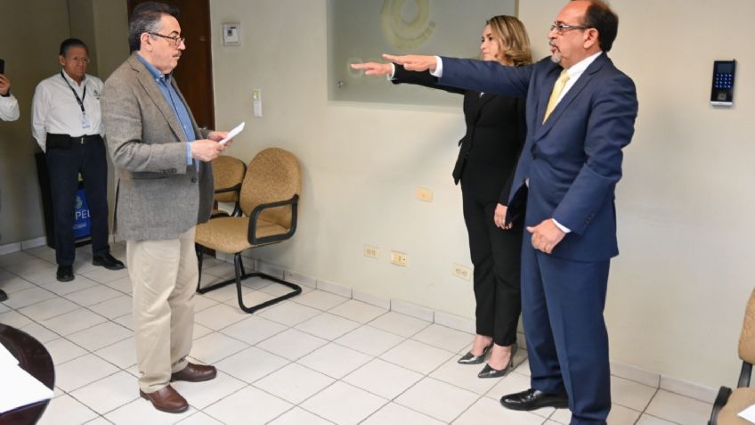 Ciudad Obregón: Javier Lamarque toma protesta a nuevos funcionarios del Oomapasc