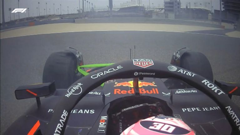 Liam Lawson se accidenta con Red Bull