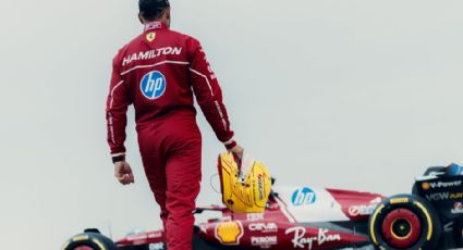 F1: Lewis Hamilton asegura que "disfruta mucho" de conducir su Ferrari