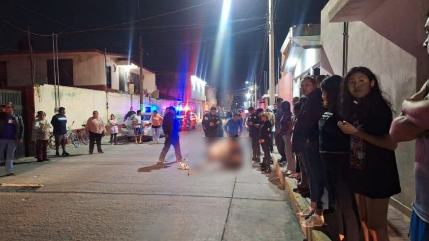 Violento asalto termina en tragedia en Chalco; ladrones asesinan a hombre por su moto