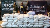 Foto ilustrativa de la nota titulada Millonario decomiso en Sonora: Detienen a chofer de tráiler con 46 costales de crystal