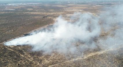 Incendio en basurón municipal llena de humo a la ciudad de Navojoa