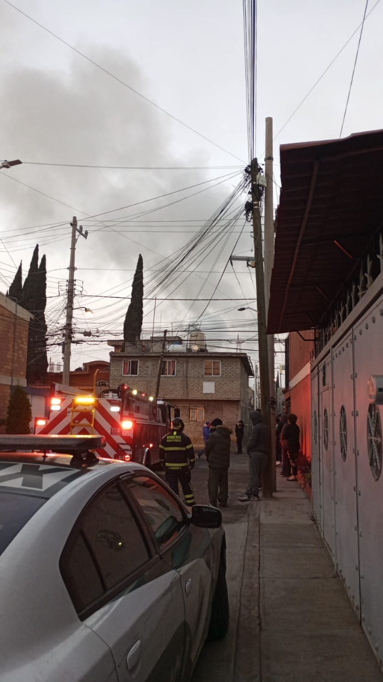 Incendio en Tláhuac