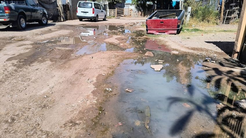 Ciudad Obregón: Vecinos de la colonia Presidentes urgen atención a los drenajes