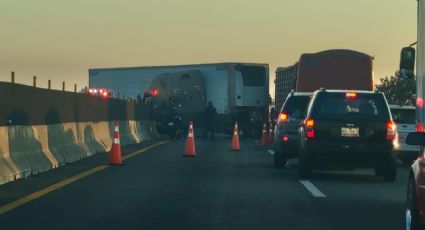 Caos en el Circuito Exterior Mexiquense tras brutal accidente en Tultitlán