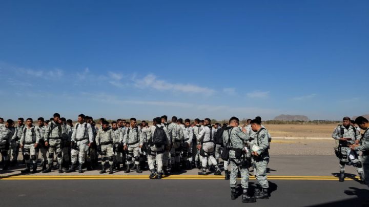 Despliegan mil 500 elementos de la Guardia Nacional en la frontera de Sonora