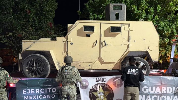 Crimen organizado al norte de Sonora: Decomisan dos vehículos con blindaje artesanal