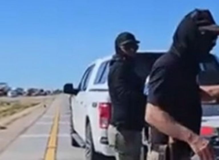 Denuncian retenes ilegales en Sonora. Foto: Facebook