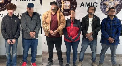 Capturan a mujer y cinco hombres en San Luis Río Colorado; aseguran armas y vehículos