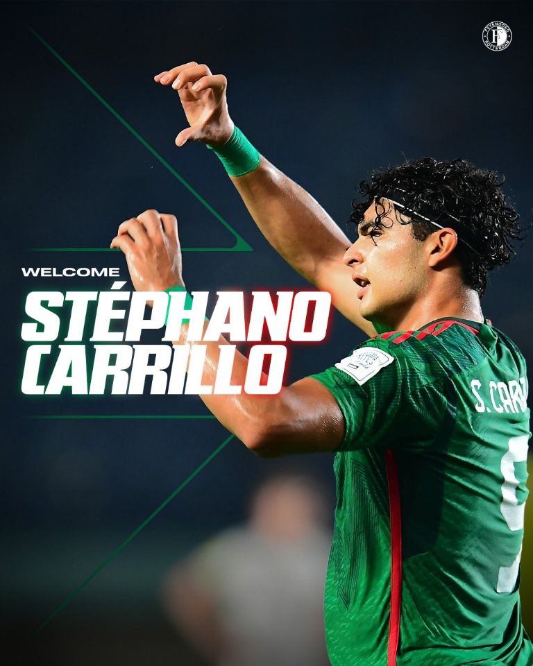 Stephano Carrillo llega al Feyenoord