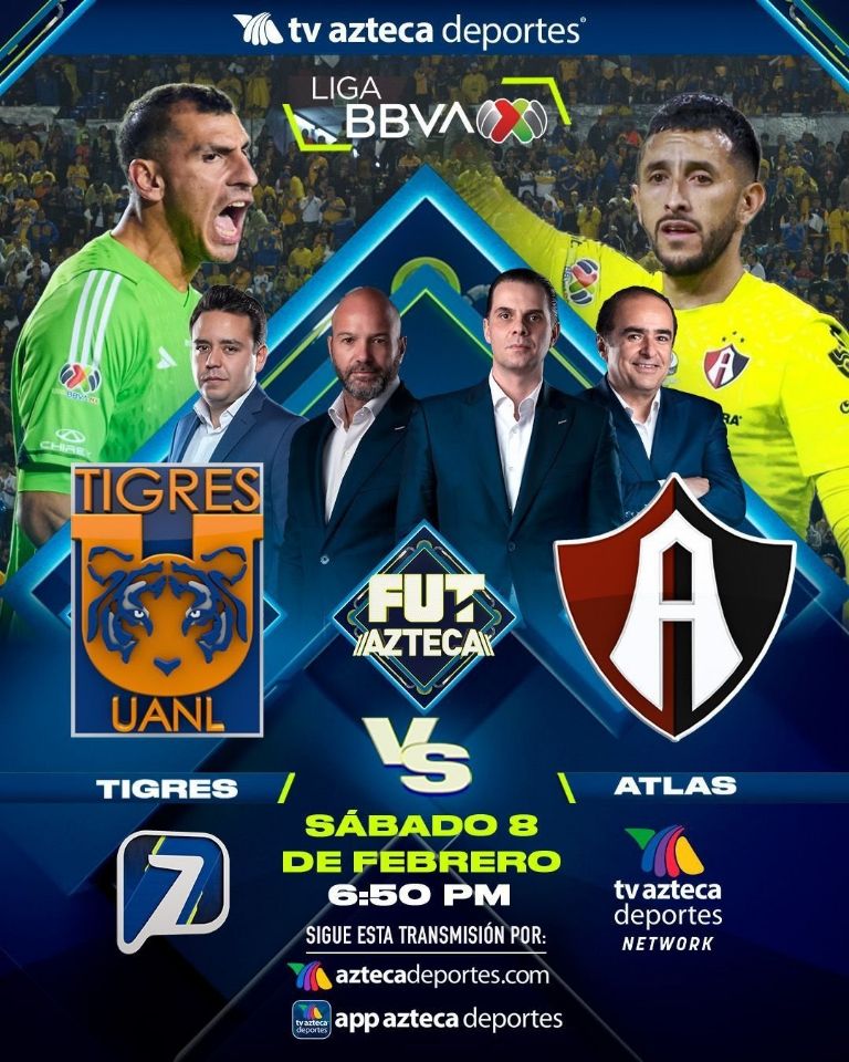 Tigres vs Atlas EN VIVO