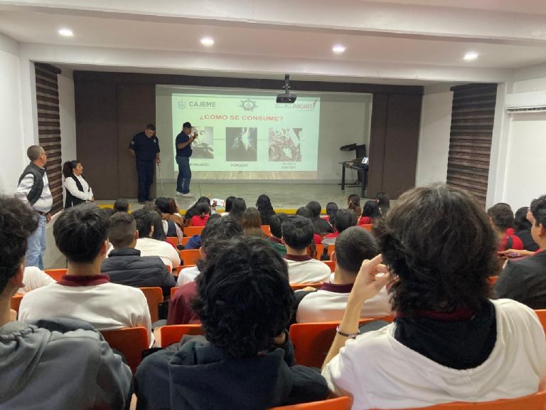 CBTIS 188 comienza con el programa El Fentanilo Mata