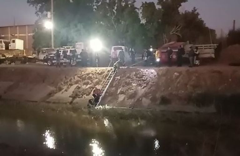 Bomberos lograron recuperar el cuerpo del fallecido