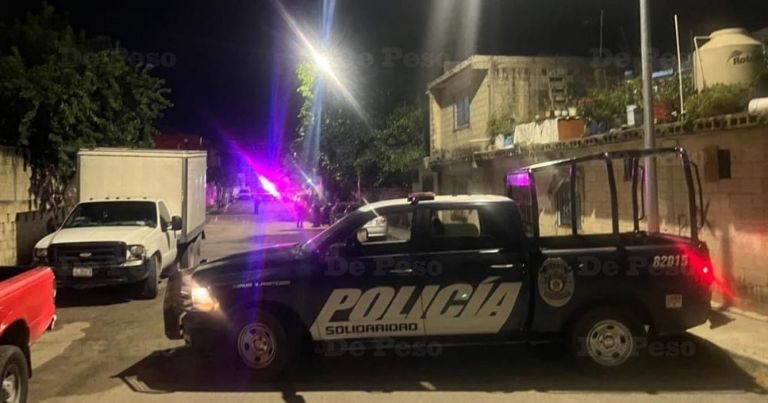 Balacera en Playa del Carmen