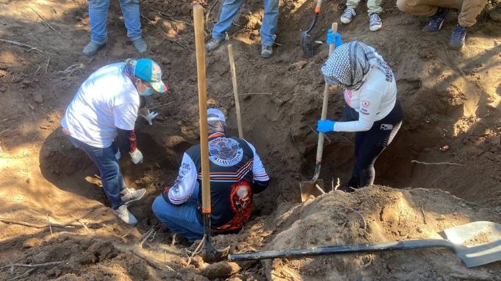 Guerreras Buscadoras de Cajeme encuentran cuatro osamentas en San Ignacio Río Muerto
