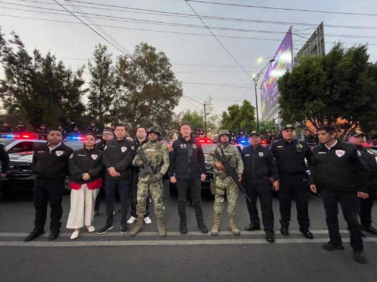 Mega operativo en CDMX