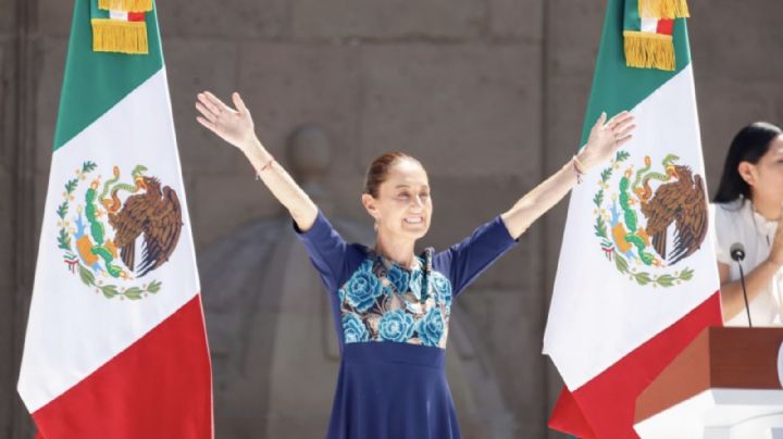 Sheinbaum minimiza 'desaire' de líderes de la 4T en el Zócalo: "Estaban distraídos"