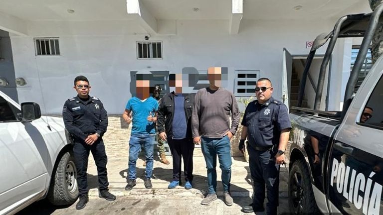 Rescatan a tres víctimas de extorsión telefónica en Ciudad Obregón