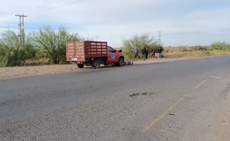 Accidente matutino en el Valle del Yaqui deja una víctima. Foto: Facebook