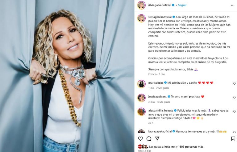 Silvia Galván tiene cáncer terminal de estómago