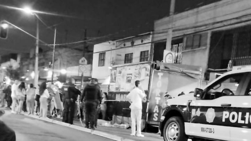 Fatal accidente: Motociclista muere al chocar contra puesto de tortas en Iztapalapa