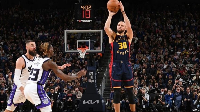 Stephen Curry es el primer jugador en la historia de NBA con 4 mil triples