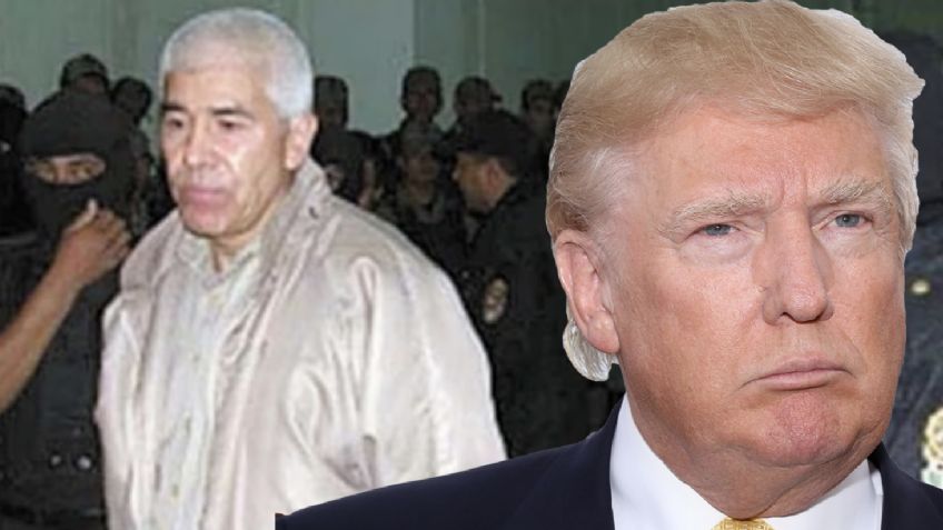 Trump arremete contra Caro Quintero tras extradición: "Será procesado con todo el peso de la ley"