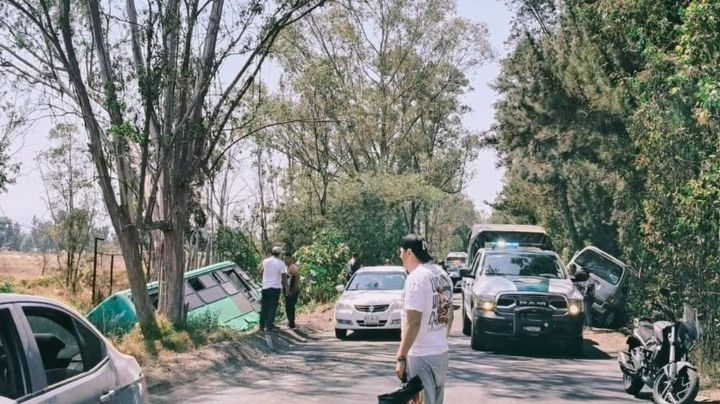 VIDEO: Así fue el fuerte accidente de transporte público en Tláhuac; iba como loco