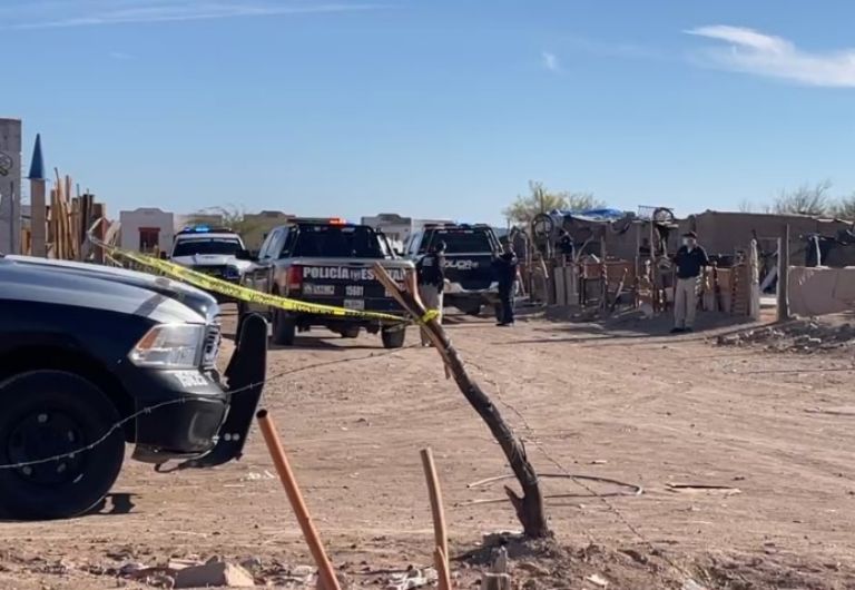 Policías municipales y estatales se hicieron presentes en el sitio