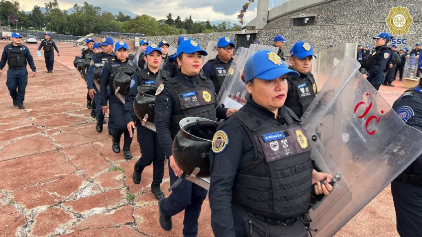 Blindan Ciudad Universitaria para la visita de Sergio Ramos y Monterrey a los Pumas