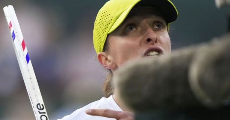 La polaca reconoce que no la ha pasado bien