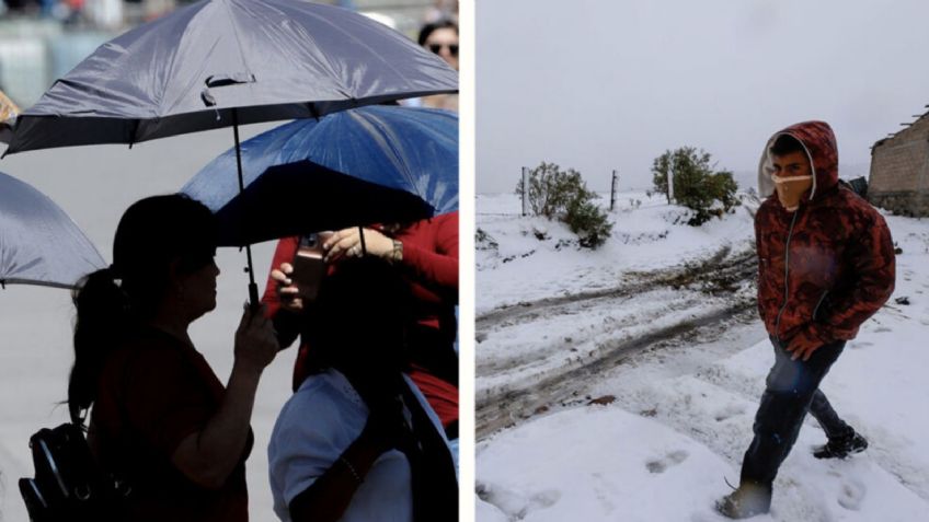México amanece con clima extremo HOY 18 de marzo: Frío en el norte y calor en el sur