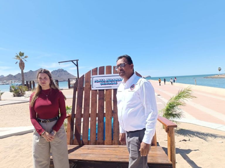 La silla gigante que puede ser usada para fotos