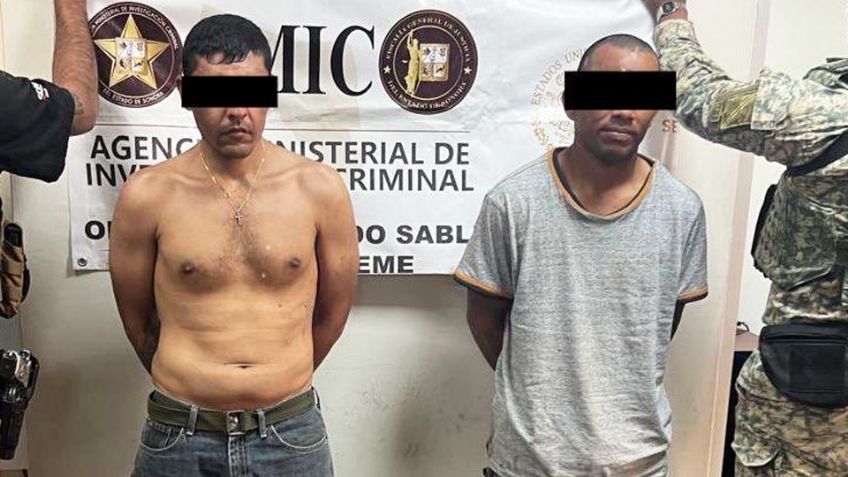 Tras persecución, capturan a dos criminales en Ciudad Obregón; les decomisan crystal