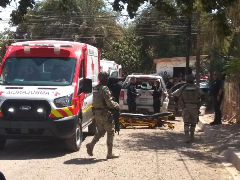 Las personas heridas recibieron los primeros auxilios