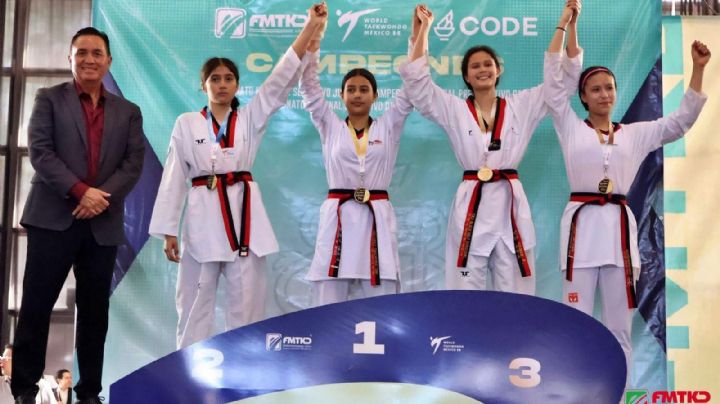La taekwondoín sonorense Yazid Sayumi Vázquez asegura su boleto al mundial