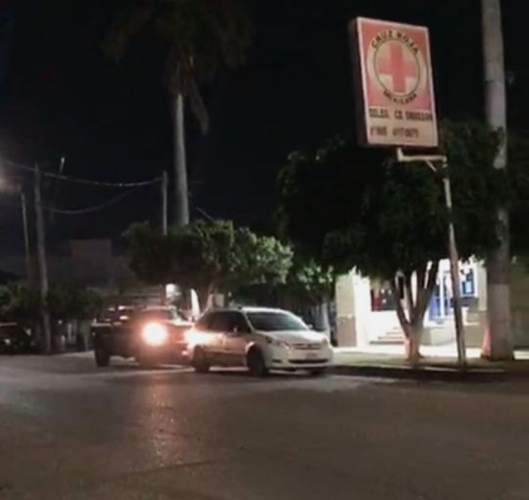 Balacera en Ciudad Obregón moviliza a las autoridades. Foto: Facebook