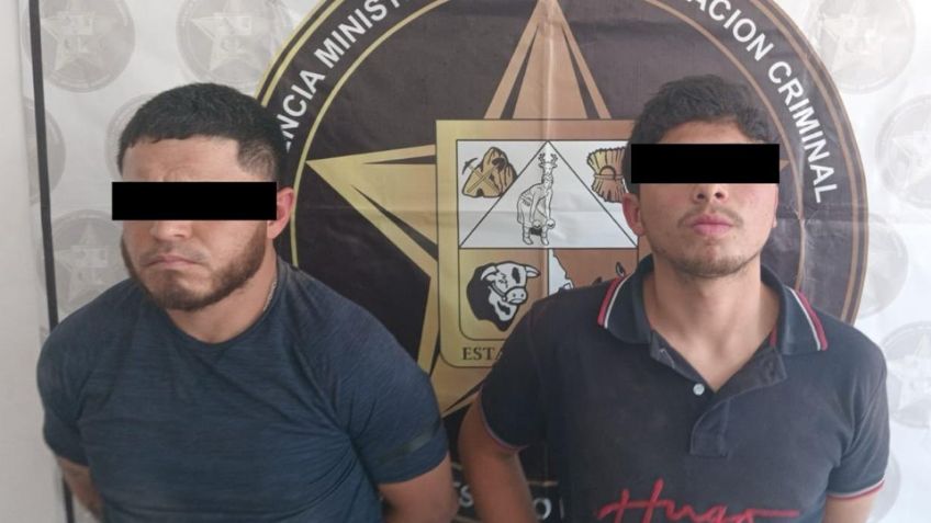 VIDEO: Captan arresto de dos hombres en Caborca; les hallaron armas, droga y ponchallantas