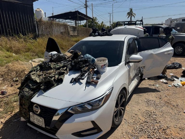 El automóvil se encuentra a disposición de las autoridades correspondientes 