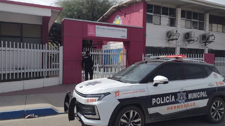 Hermosillo: Detienen a menor por usar machete ‘artesanal’ para riñas fuera de secundarias