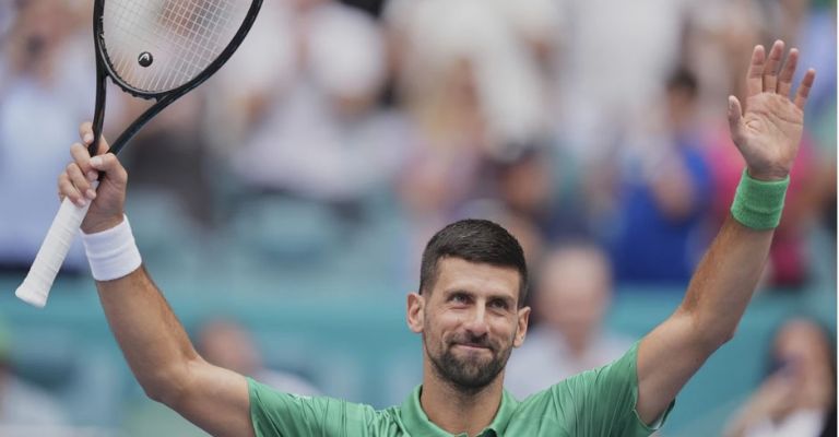 El serbio demostró su calidad