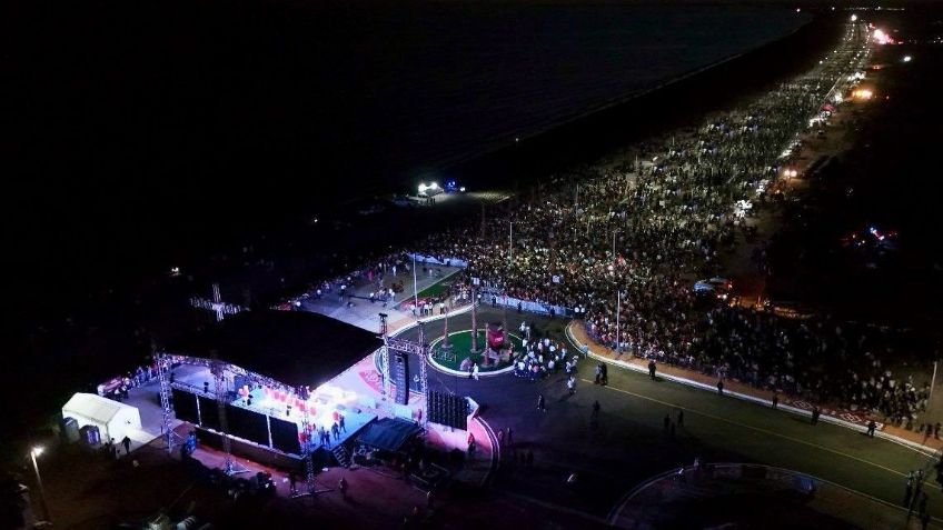 Malecón de Huatabampito detona el turismo del sur; Alfonso Durazo lo inaugura