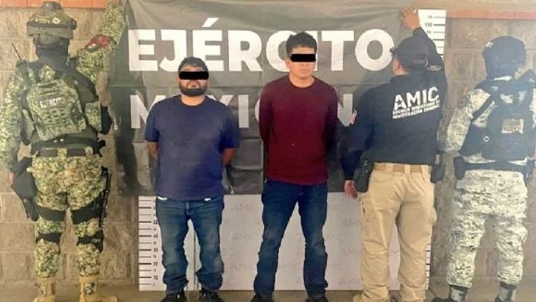 Durante la detención de El Ponchis, también fue arrestado El Cachuchas