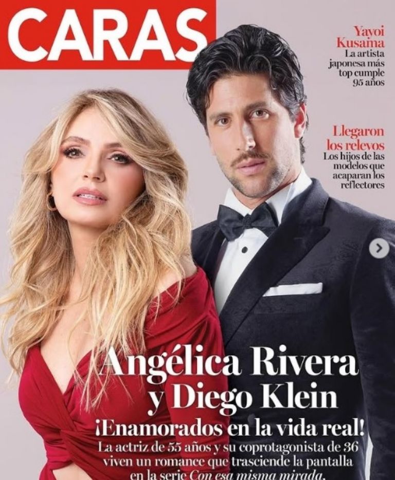 Angélica Rivera ya desmintió el romance con Diego Klein