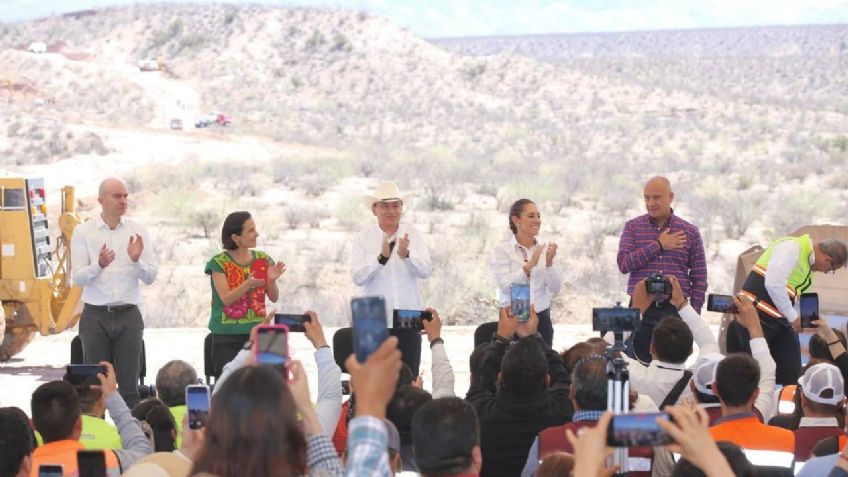 Durazo y Sheinbaum cumplen demanda histórica con inicio de obra de carretera Bavispe-Janos-Nuevo Casas Grandes