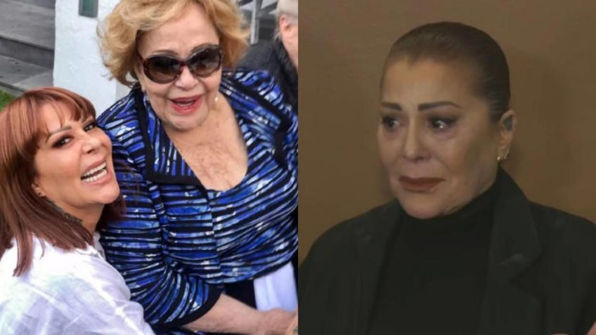 "Lloro mucho": Alejandra Guzmán y su devastadora confesión tras la muerte de Silvia Pinal