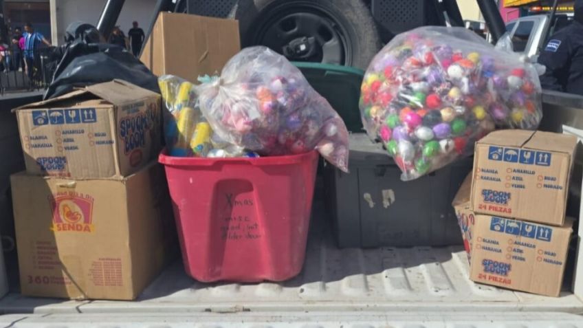 Decomisan espuma y cascarones durante Carnaval de Guaymas: buscan evitar percances