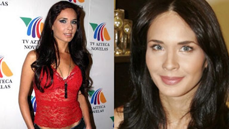 Adriana Louvier empezó su carrera en TV Azteca