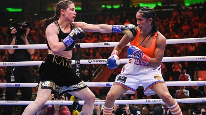 Taylor y Serrano llevan su trilogía de boxeo de vuelta al Madison Square Garden